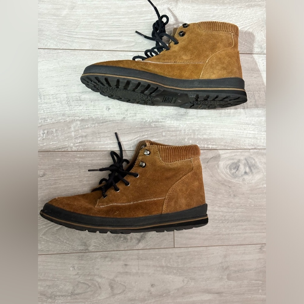 Vintage suede corduroy Keds high tops lace up 6M shoes classic outdoor retro - Picture 10 of 12